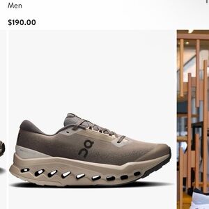 On Running Cloudstratus Men's Athletic Shoe - Taupe/Gray